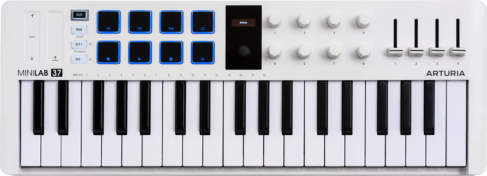 MiniLab 37 mk3 Weiß