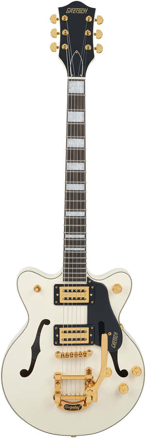G2655TG Streamliner Center Block Jr. Bigsby LTD LRL Vintage Weiß