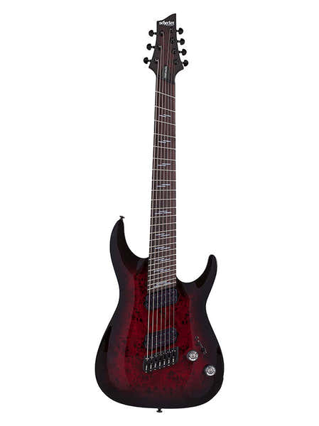 Omen 7 Ms Elite Schwarz-Kirsch Burst