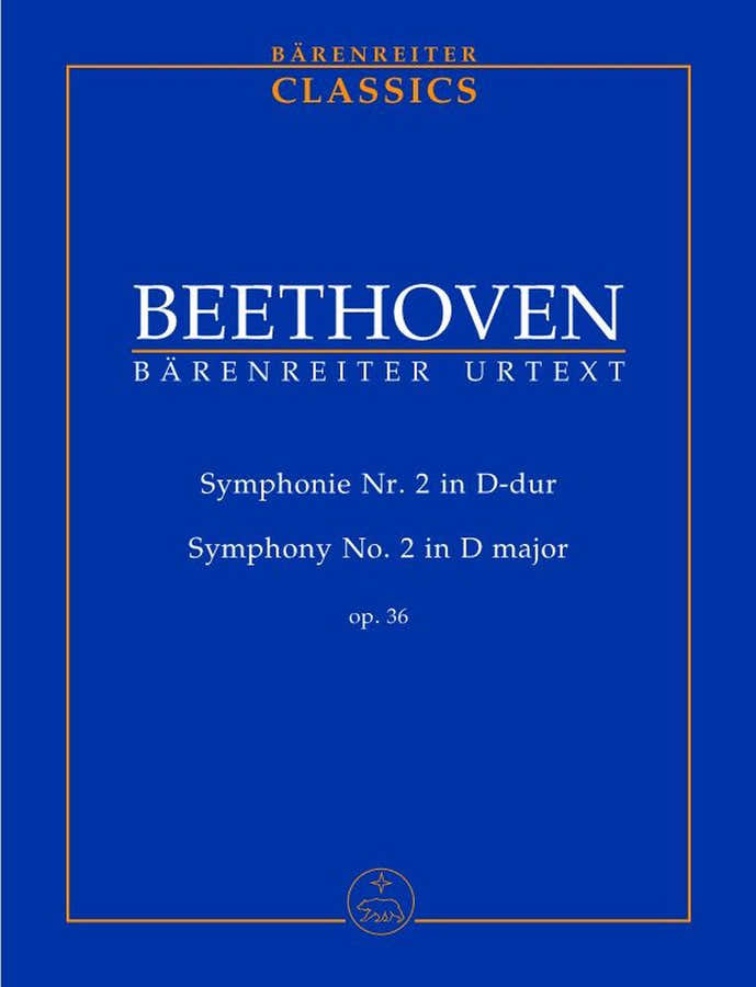 Beethoven L.V. - Symphonie N°2 En Re Majeur Op.36 - Taschenpartitur