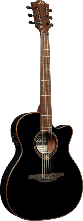 Tramontane T118ASCE Auditorium Slim Cutaway Elektro Schwarz