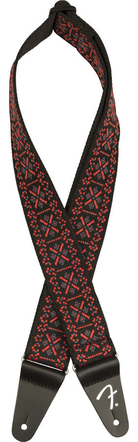 Gewebter Gurt von Pasadena Rotes Gitter 2"