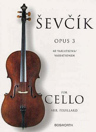 Bosworth Sevcik - Etudes Op.3. 40 Variations - Violoncelle