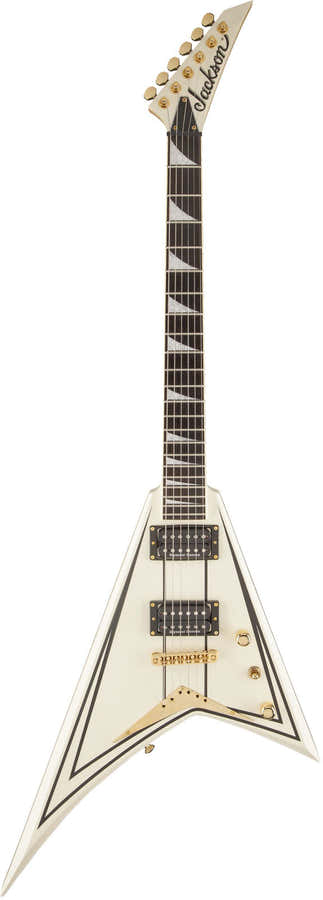 Rrt-3 Randy Rhoads Pro Ebo Ivory With Black Pinstripes