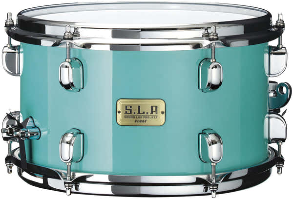 Tama S.L.P. 12"x7" Mod - Bubinga - Philo Tsoungui Artist Model - Electro Turquoise (ETQ)