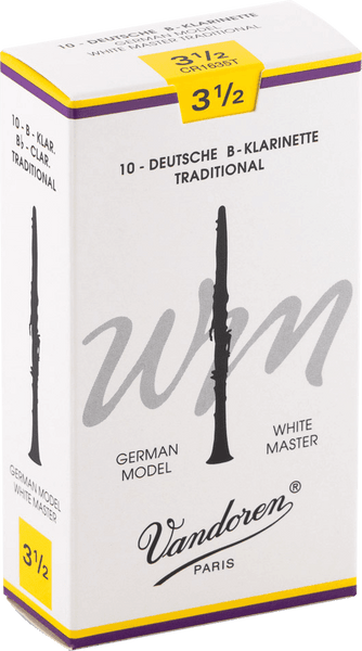 ANCHE CLARINETTE 10 ANCHES WHITE MAST TRAD 3,5