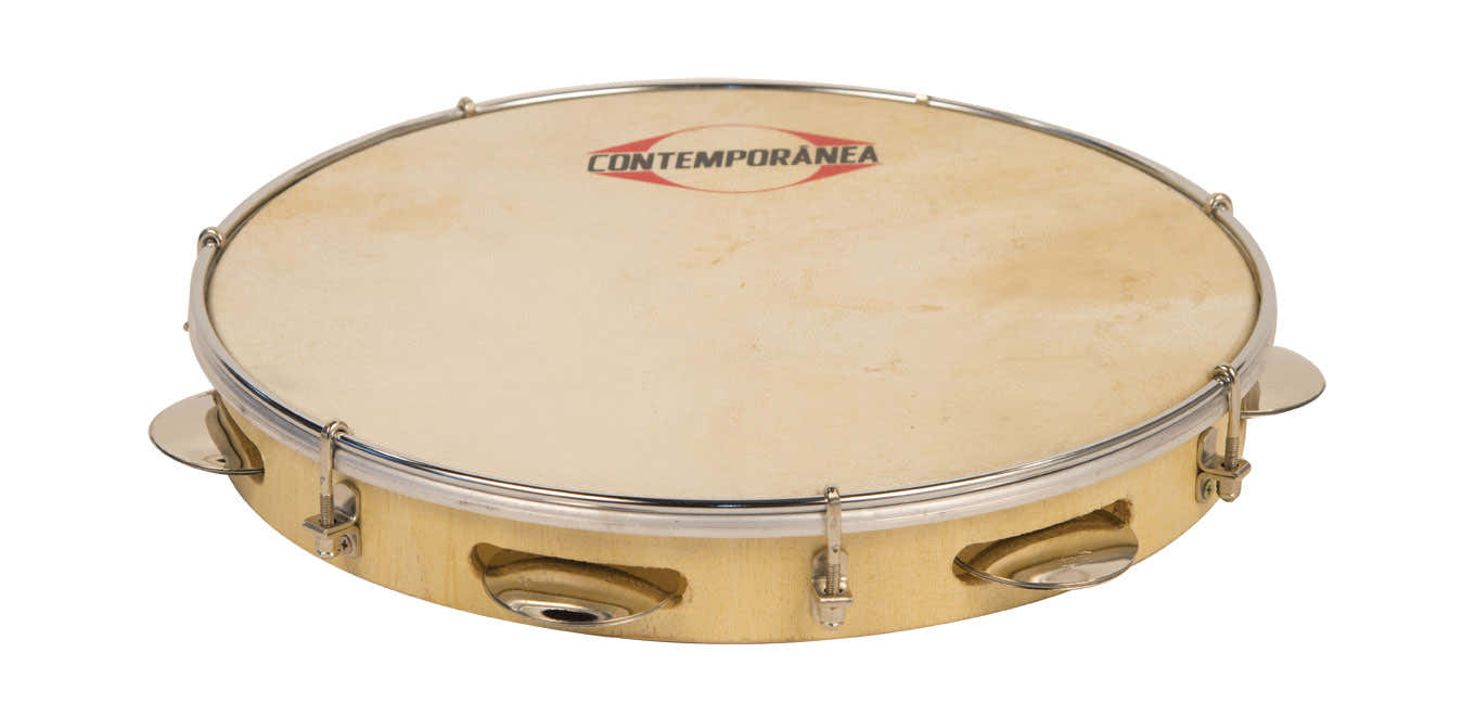 C-PB12-01 - Pandeiro Pro-Serie 12" - Tierhaut