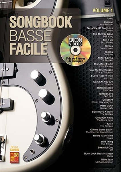 Bruno Tauzin - Songbook Basse Facile Volume 1