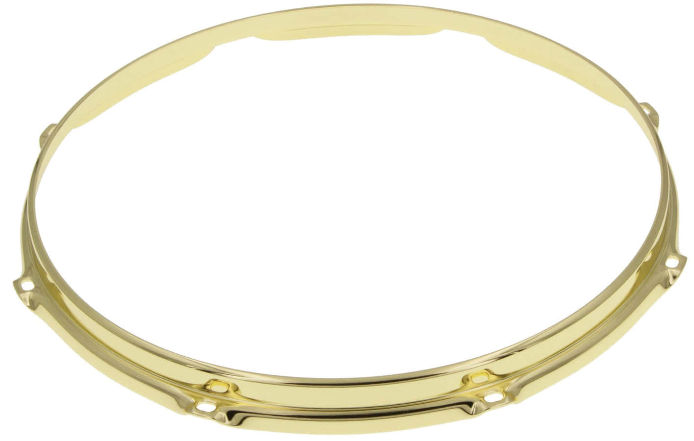 HS23-14-8BR - Spannreifen 14" 8 Spannschrauben Gold S-Style Triple Flange 2.3mm