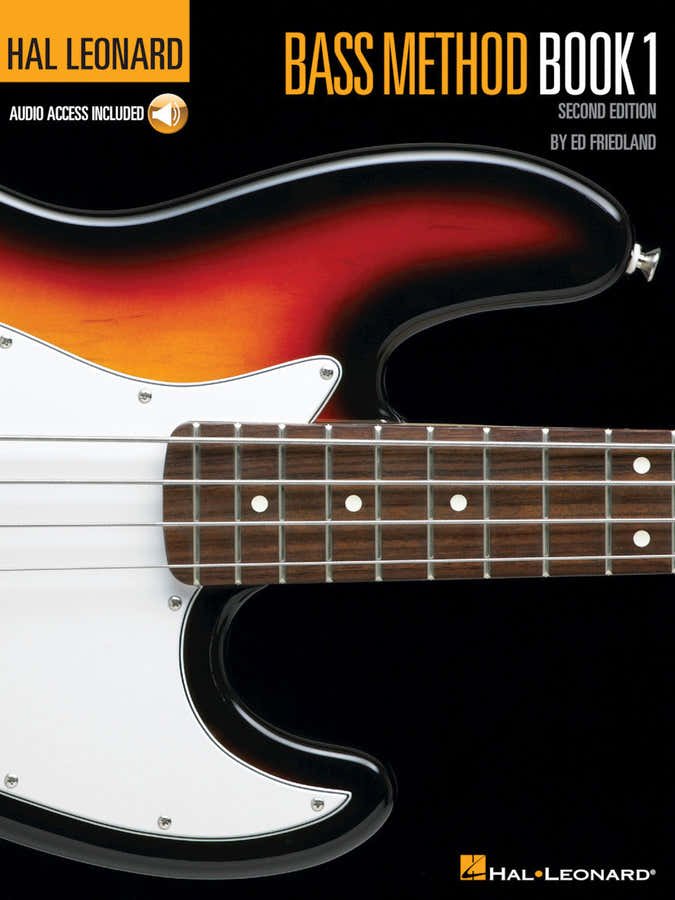 HAL LEONARD BASS METHOD BOOK 1 + AUDIO TRACKS - BASS GUITAR