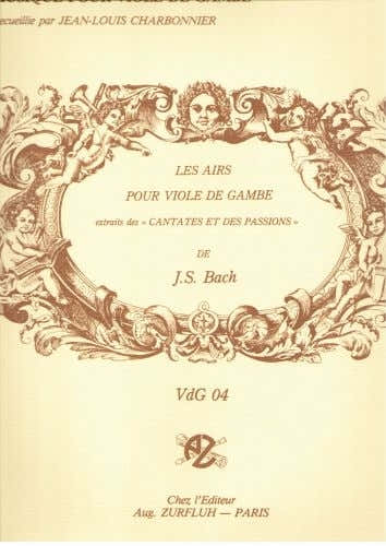 Bach J.S. - Airs De Bach - Viole De Gambe