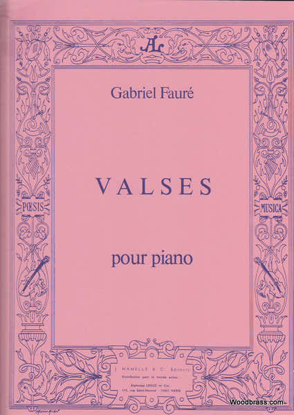 FAURE G. - VALSES (4 VALSES CAPRICES) - PIANO