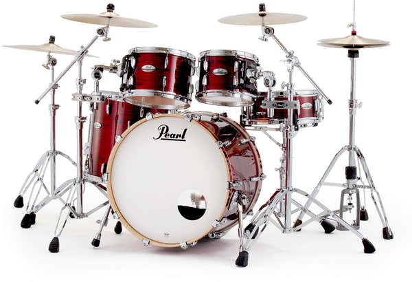 Professional Series 4-pc Shell Pack Stage 22 Velvet Crimson
