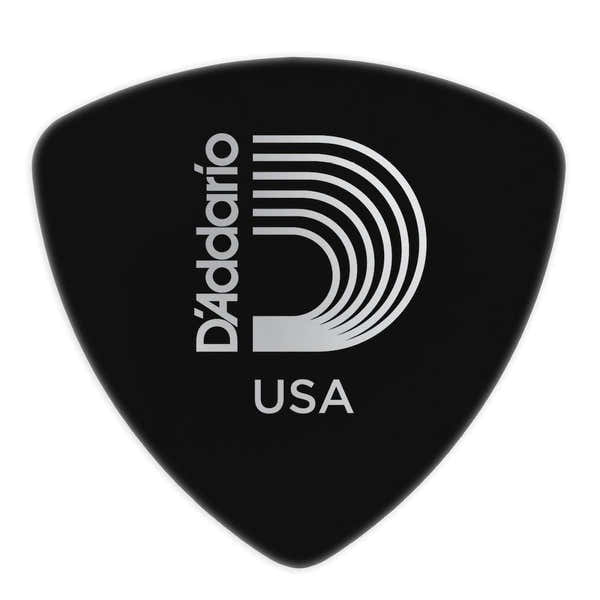 D'ADDARIO Schwarzes Zelluloid Extra Schwer Breite Form pro Stück