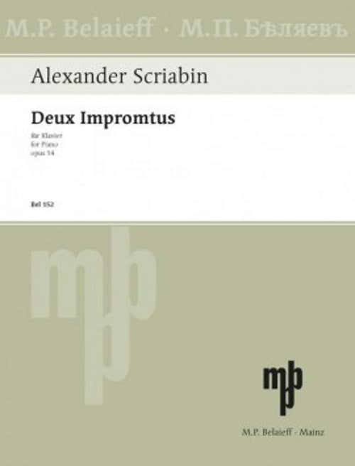 Skrjabin A. - Zwei Impromptus Op.14 - Klavier