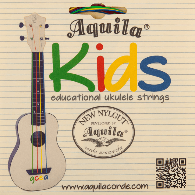 138U Kinder-Ukulele Sopran Konzert Tenor GCEA Hohes G + Methode