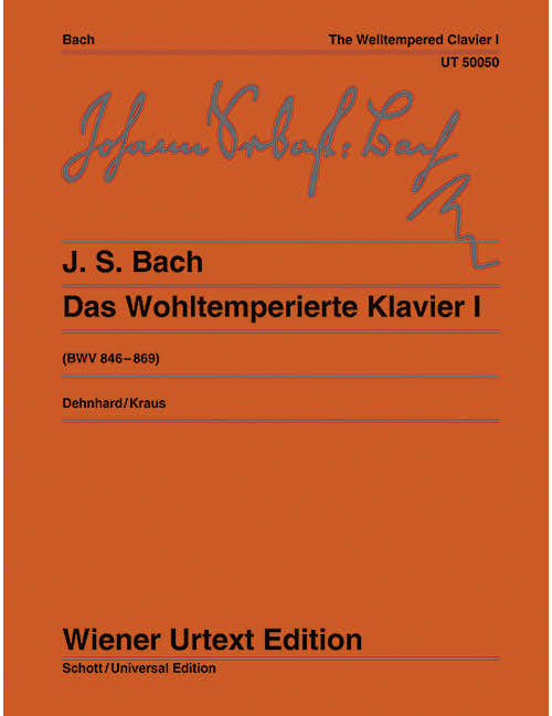BACH J. S. - DAS WOHLTEMPERIERTE KLAVIER BWV 846-869 VOL . 1 - PIANO