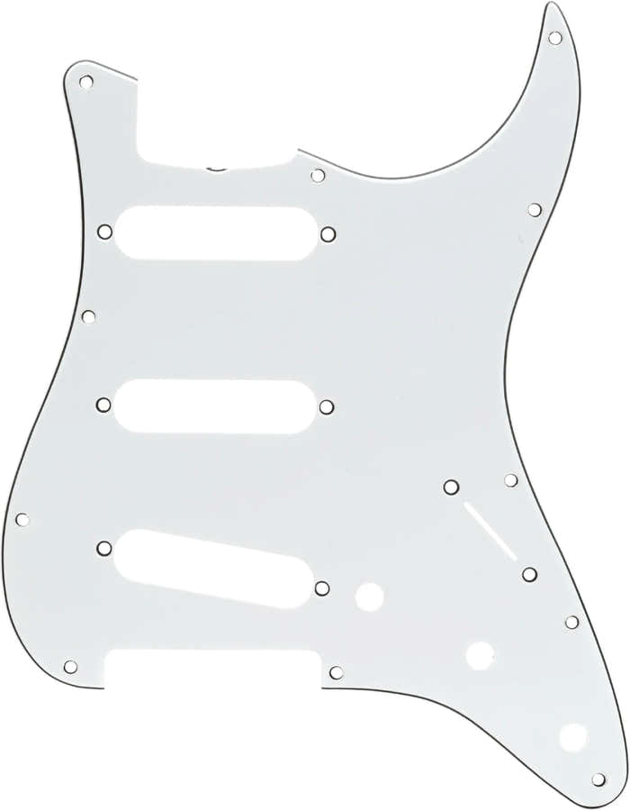 Schlagbrett 60S Strat SSS Weiß