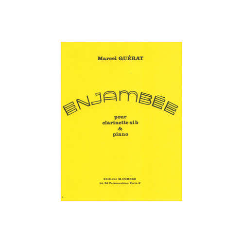 Querat - Enjambée - Clarinette et Piano