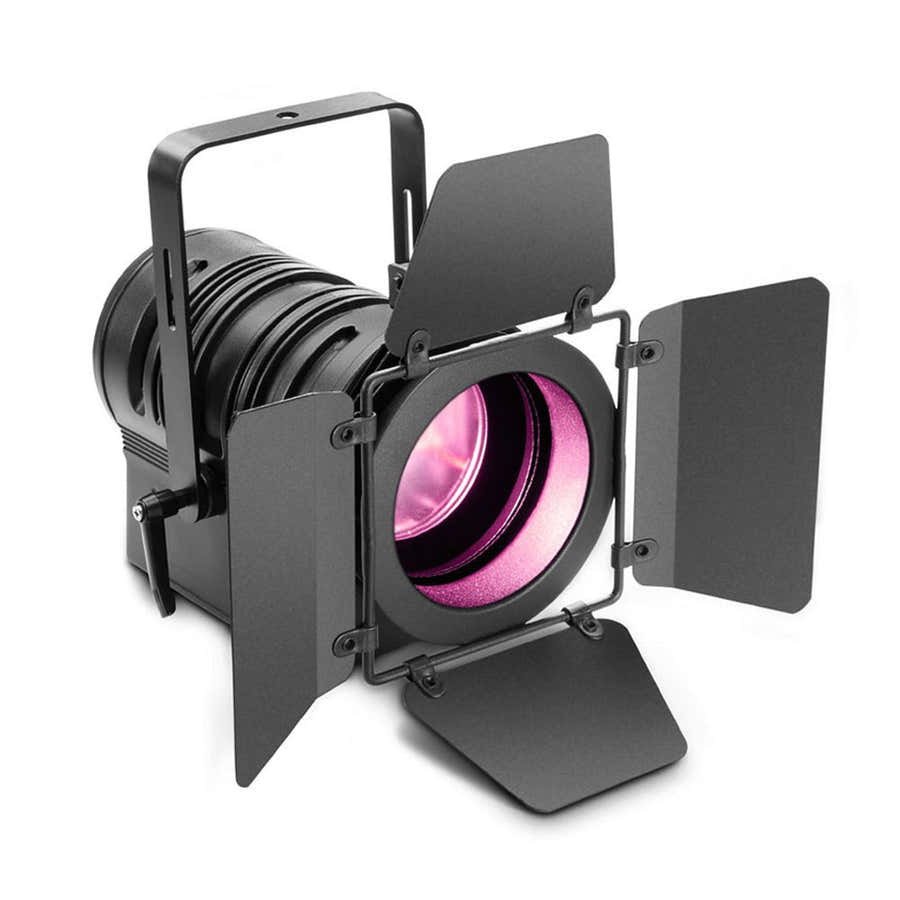 TS 60 W RGBW - SPOT FR THEATER MIT CONVEX PLANET LENS UND 60 W RGBW LED SCHWARZES GEHUSE