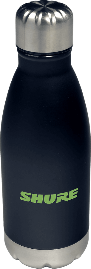 Shure Green Logo Water Bottle