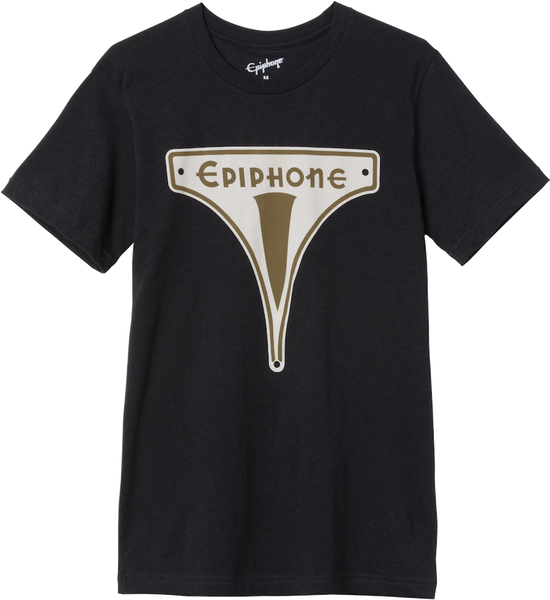 "L" Lifestyle Vintage-Badge-T-Shirt Schwarz