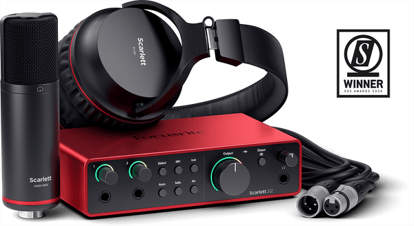 Focusrite Scarlett 2i2 Studio 4. Generation