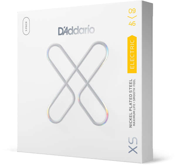 XSE0946-3P 09-46 superleicht oben/normal unten XS nickelbeschichtet 3er-Pack