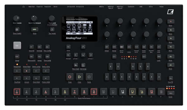 Elektron Analog Four MK2 Schwarz