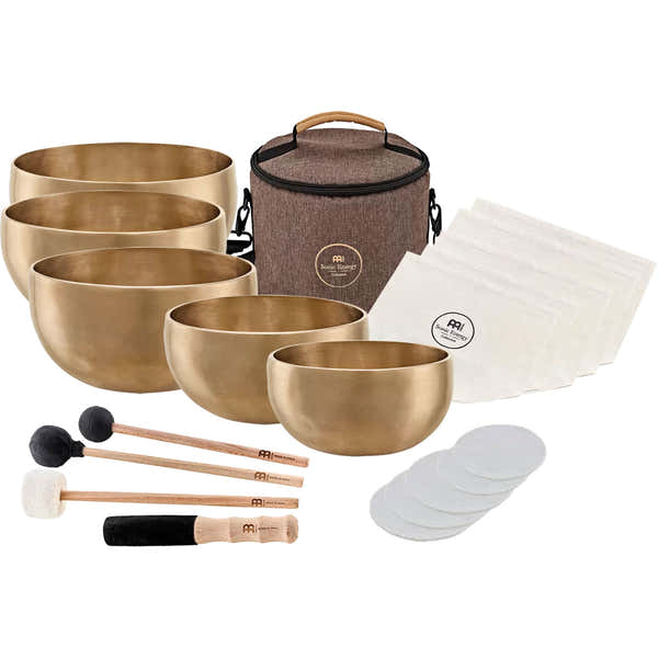 Sonic Energy 5-piece Yoga Nidra Singing Bowl Set