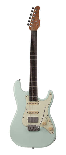 Schecter Hss Fr Sustainiac Nick Johnston Signature Atomic Frost