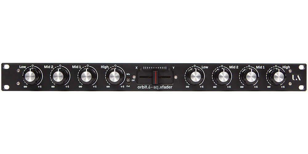 ORBIT.6 ISO/X-Fader Rackmount Mixer black