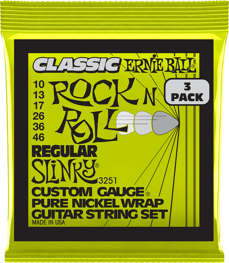 3251 Classic RNR Regular Slinky 10-46 3er-Pack