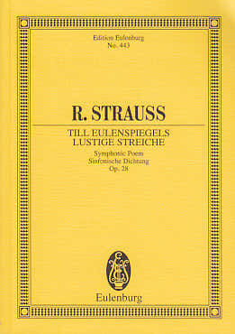 Strauss Richard - Till Eulenspiegels Lustige Streiche - Sinfonische Dichtung Op.28 - Dirigierpartitur