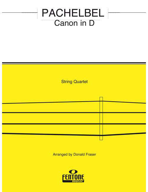 PACHELBEL J. - CANON IN D - STRING QUARTET