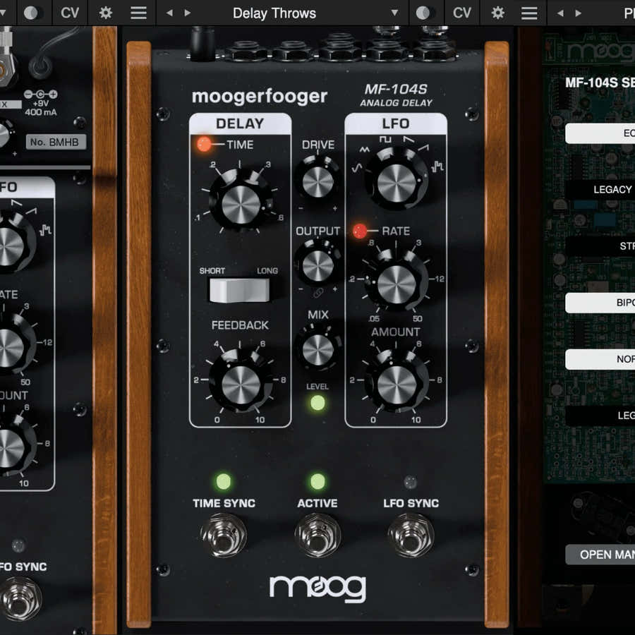 MF-104S Analogverzögerung