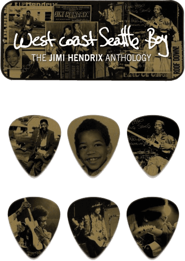 6 x Jimi Hendrix West Coast Boy Heavy Dose