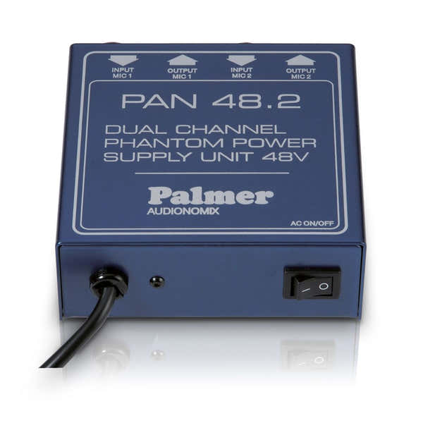Palmer PAN48 PRO - 2-KANAL-PHANTOM-STROMVERSORGUNG