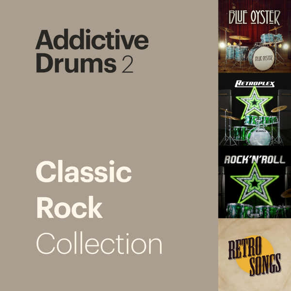 XLN Audio Addictive Drums 2 Classic-Rock-Kollektion