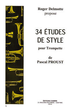 PROUST P. - 34 ETUDES DE STYLE - TROMPETTE