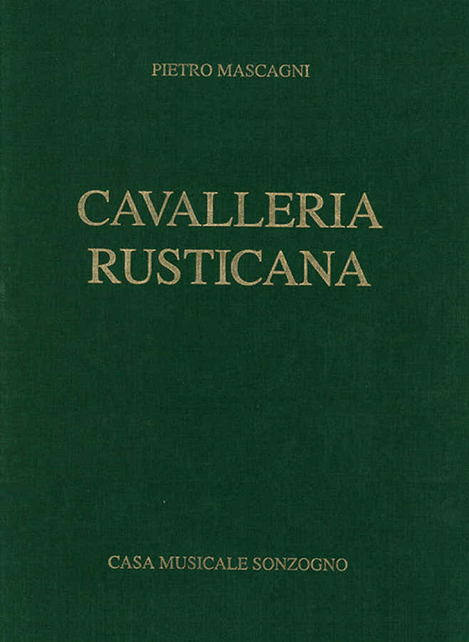 Mascagni Pietro - Cavalleria Rusticana - Gesang & Klavier