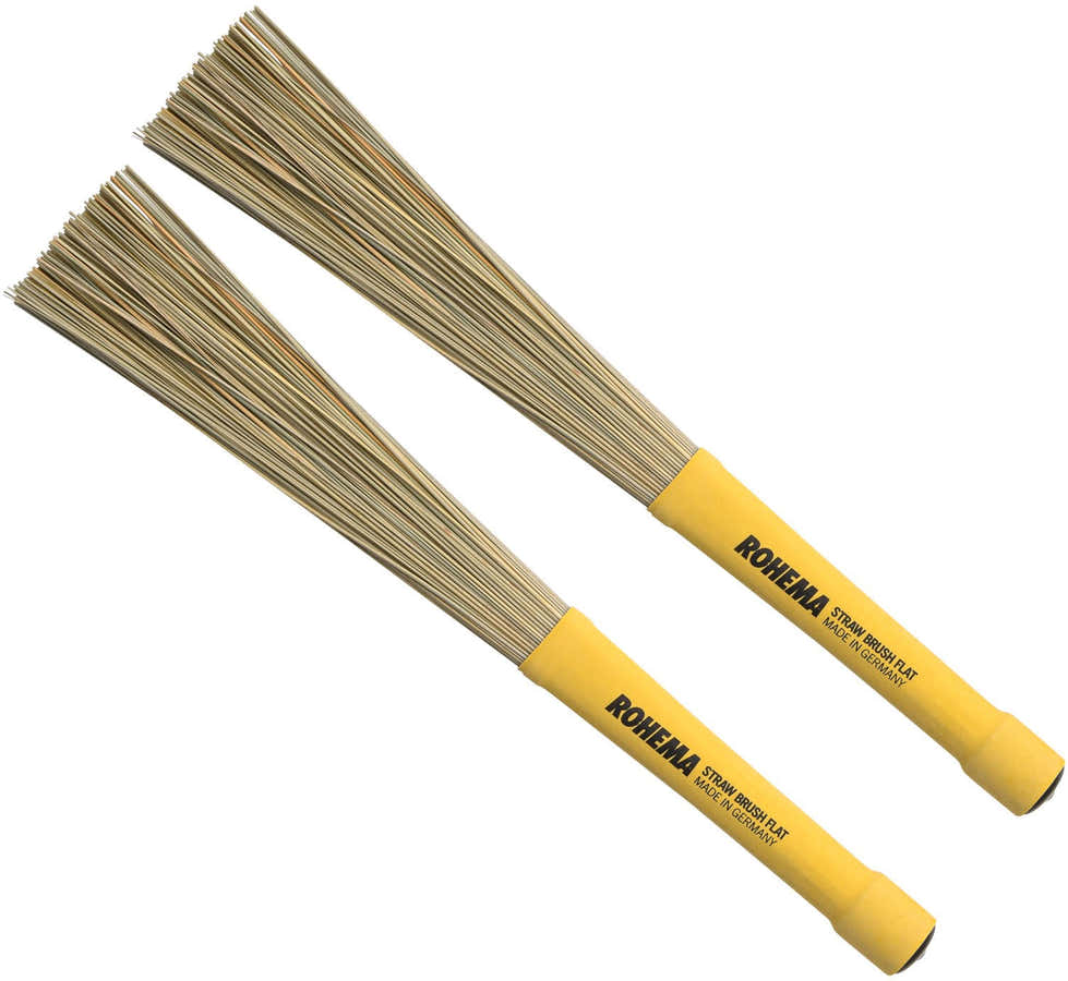 Flacher Strohbesen