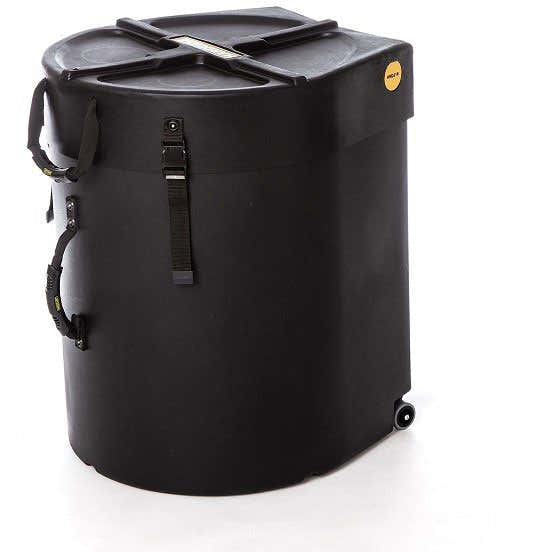16" Black Djembe Hardcase