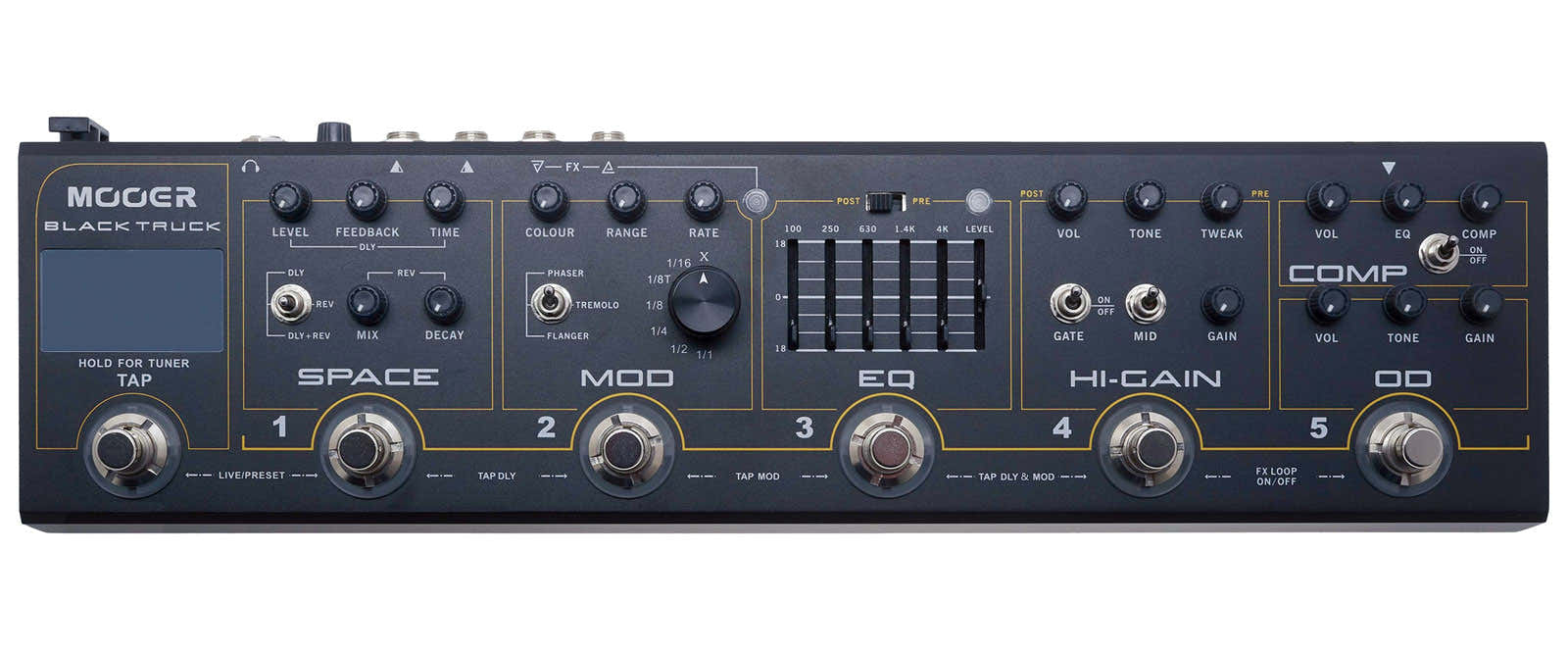 Multi-Effekte Pedalkombination