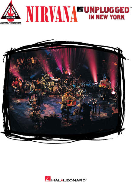 Hal Leonard Nirvana Unplugged in New York Guitare