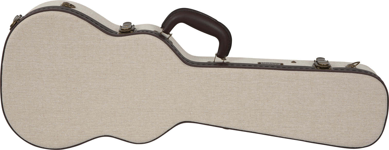 Beiger Tenor-Ukulelenkoffer Aus Holz Deluxe - GW