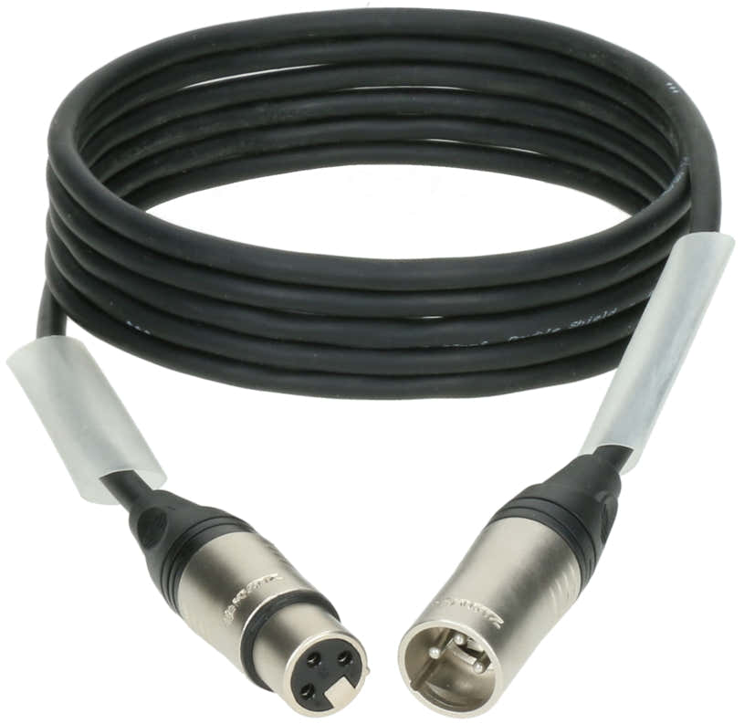 OT206Y Kabel AES/DMX Schwarz 50m