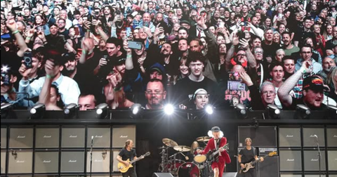 AC/DC zurück in Melbourne nach 10 Jahren: Sie lösen ein kleines Erdbeben aus