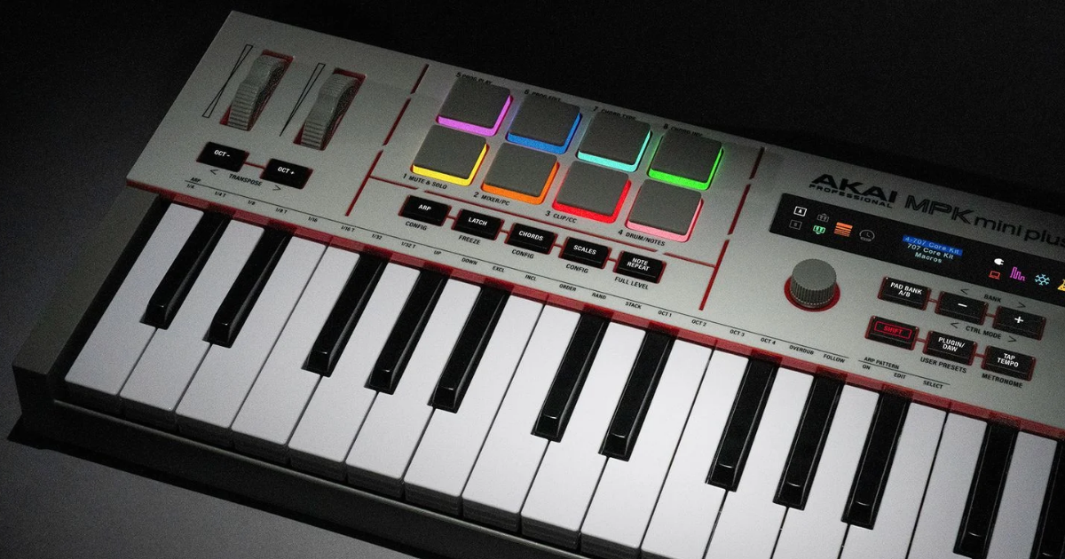 Akai dévoile le MPK Mini Plus II, son clavier-maître 37 touches revisité