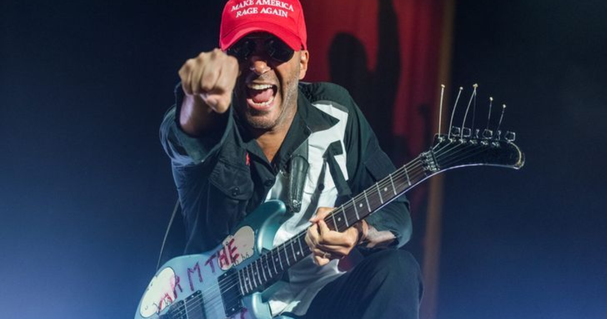 Interdite dans 15 pays pour son logo communiste, la Fender Tom Morello « Arm The Homeless » fait parler